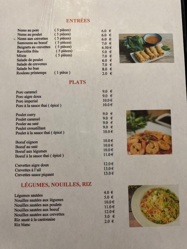 Saveur d'asie - Menu Image 1